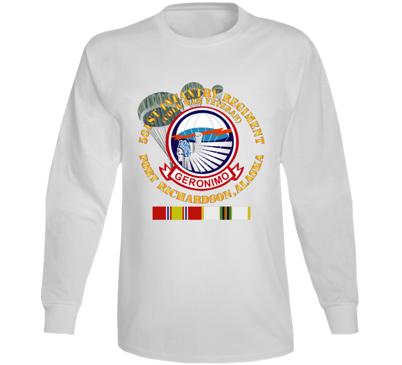 Army - 501st Infantry Regiment - Ft Richardson, Ak W Cold Svc Long Sleeve