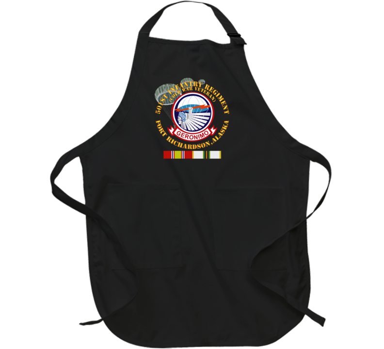 Army - 501st Infantry Regiment - Ft Richardson, Ak W Cold Svc Apron