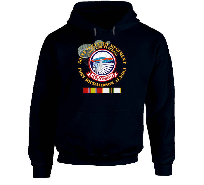 Army - 501st Infantry Regiment - Ft Richardson, Ak W Cold Svc Hoodie