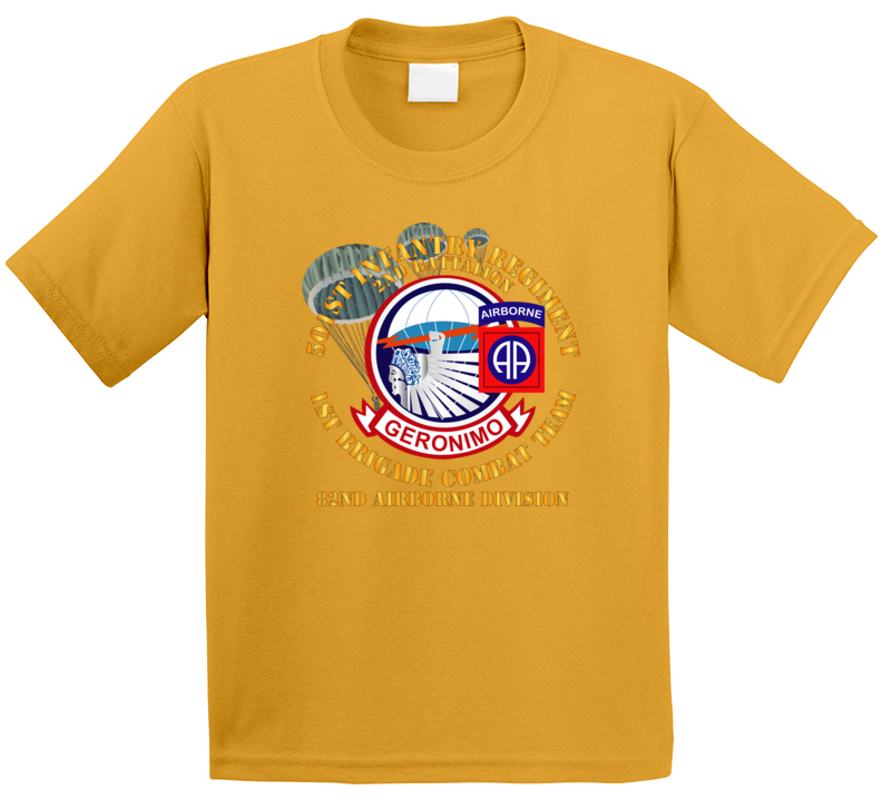 Army - 501st Infantry Regt - 1st Bde Cbt Tm - 82nd Abn Div Kids