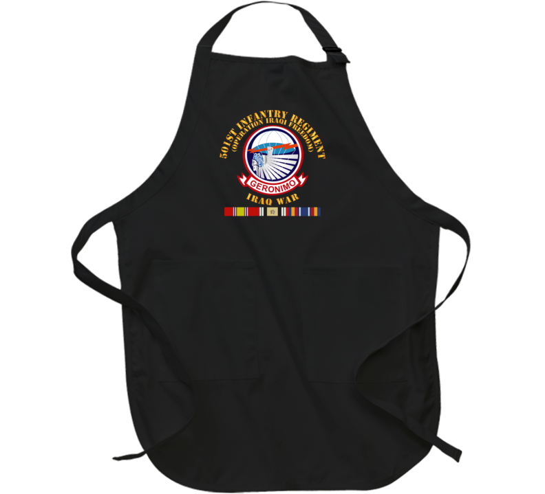 Army - 501st Infantry Regiment - Oif - W Iraq Svc Apron