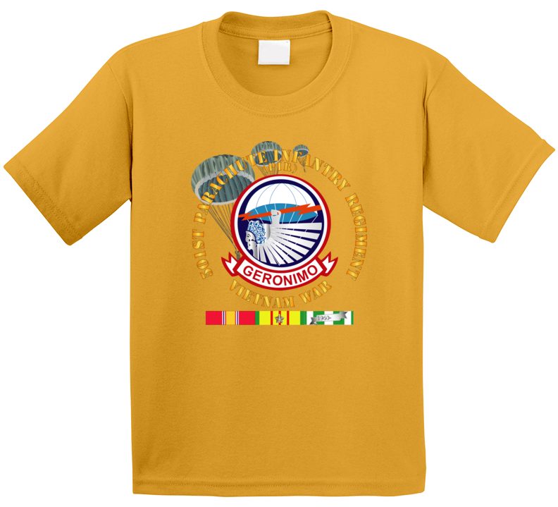Army - 501st Infantry Regiment - Vietnam W Vn Svc Kids