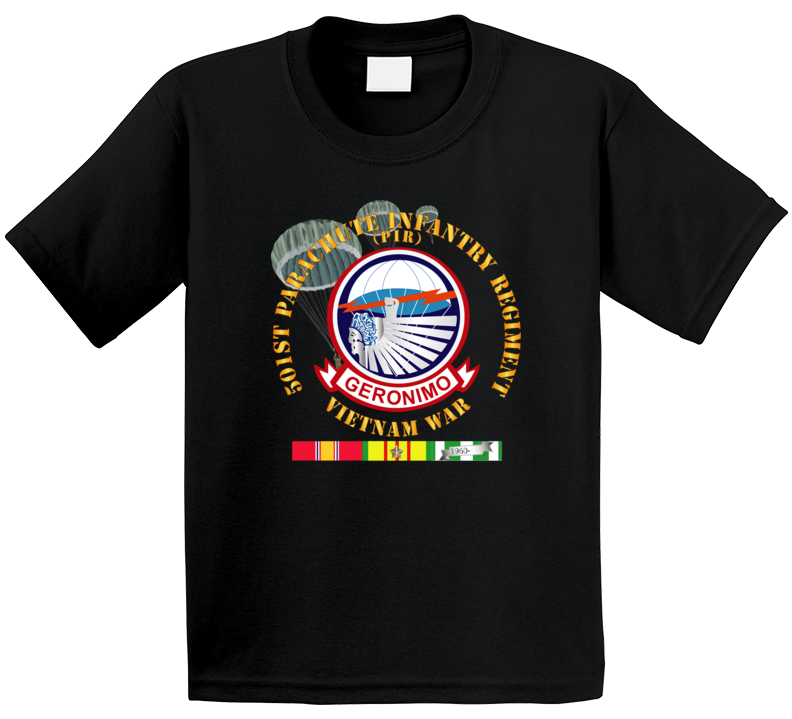 Army - 501st Infantry Regiment - Vietnam W Vn Svc Kids
