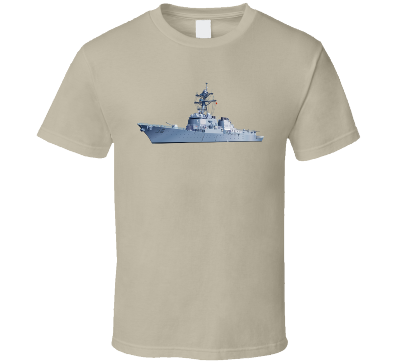 Navy - Destroyer - USS John S McCain -  Ship only wo Txt T Shirt