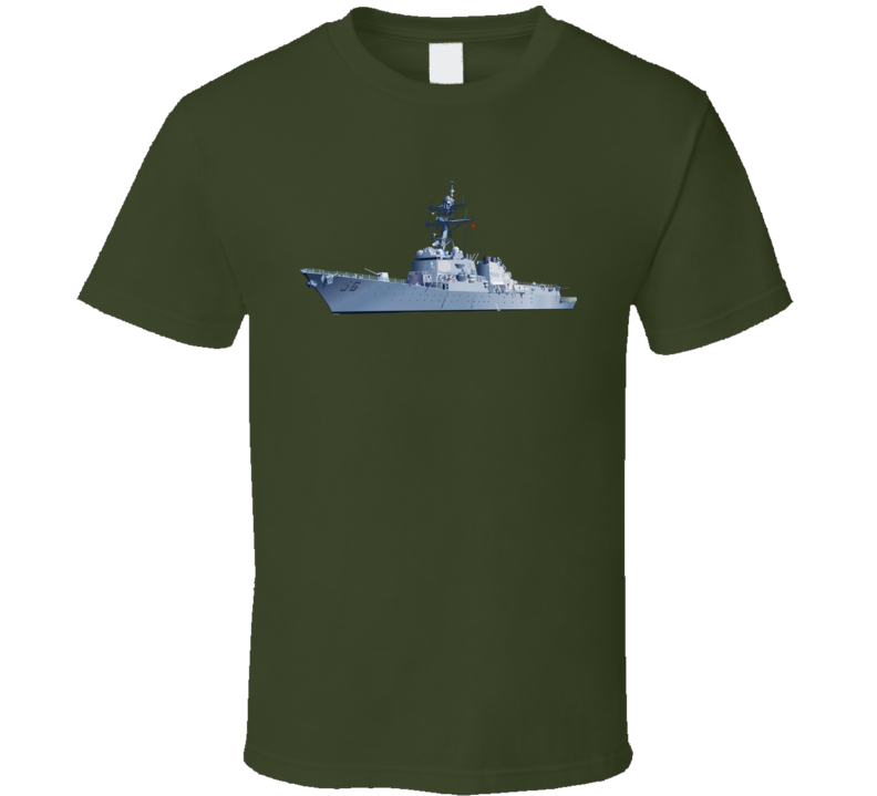 Navy - Destroyer - USS John S McCain -  Ship only wo Txt T Shirt