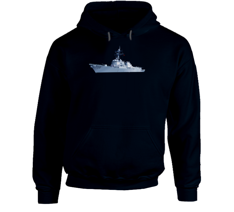 Navy - Destroyer - USS John S McCain -  Ship only wo Txt Hoodie