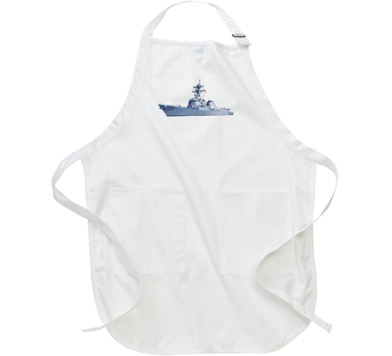 Navy - Destroyer - USS John S McCain -  Ship only wo Txt Apron