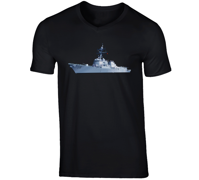 Navy - Destroyer - USS John S McCain -  Ship only wo Txt T Shirt
