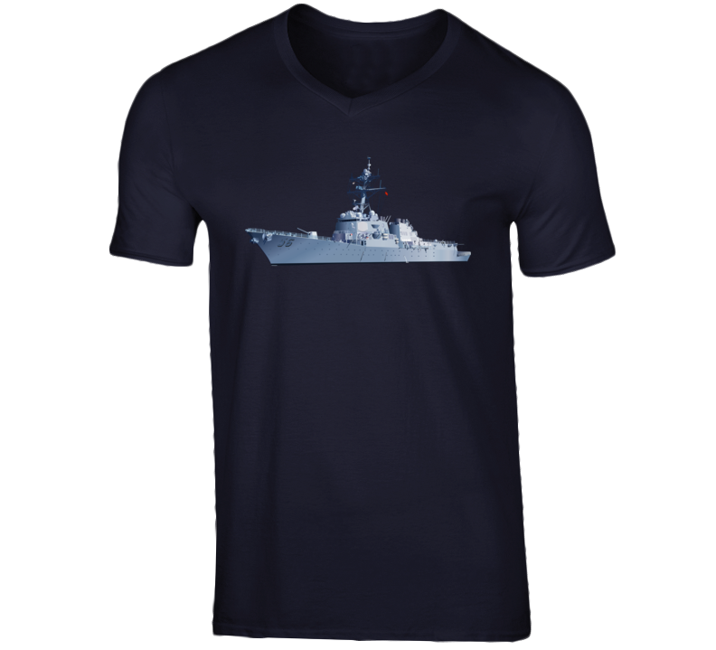 Navy - Destroyer - USS John S McCain -  Ship only wo Txt T Shirt