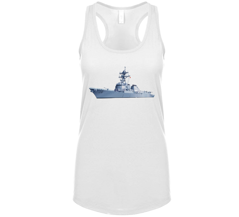 Navy - Destroyer - USS John S McCain -  Ship only wo Txt Tanktop