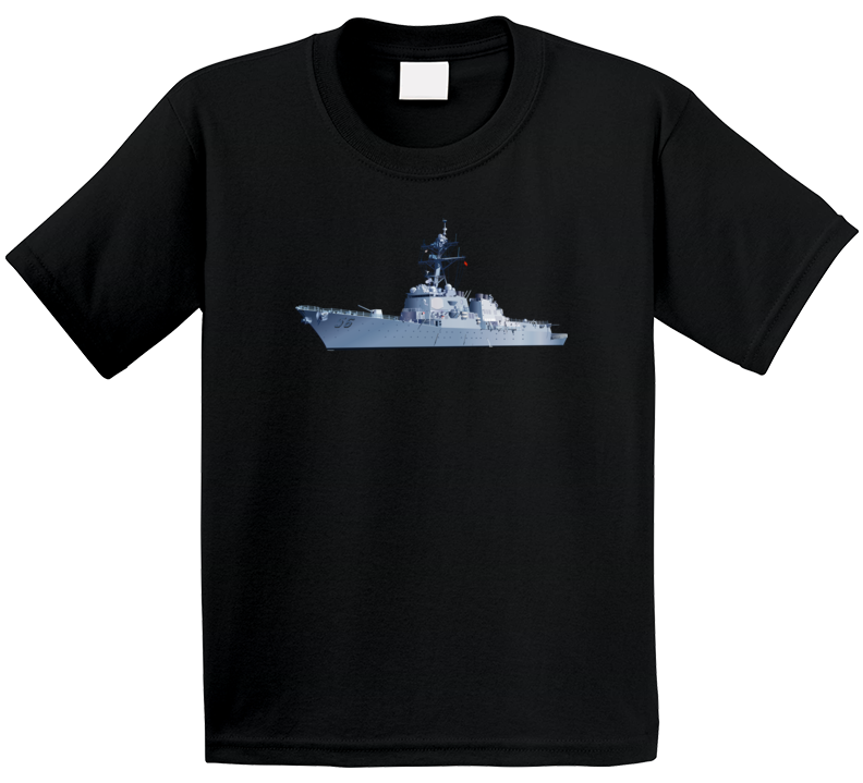 Navy - Destroyer - USS John S McCain -  Ship only wo Txt T Shirt