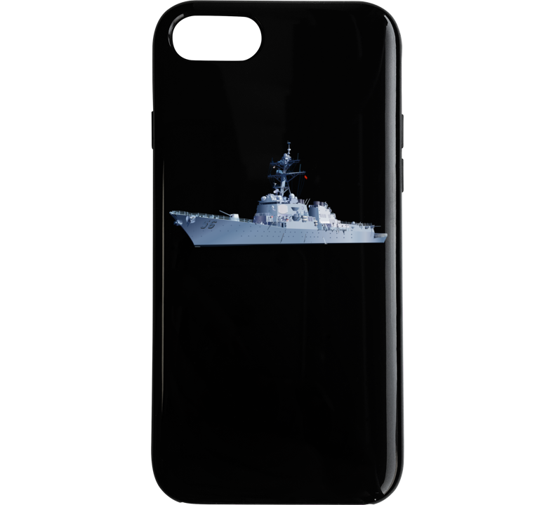 Navy - Destroyer - Uss John S Mccain -  Ship Only Wo Txt Phone Case