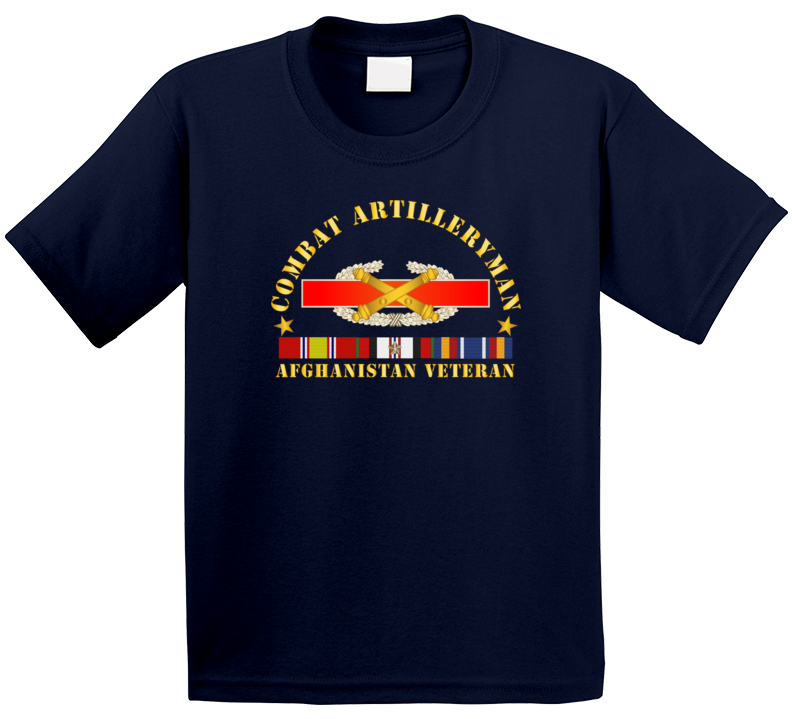 Army - Combat Artilleryman Badge - Afghanistanvet W Vn Svc Kids T Shirt