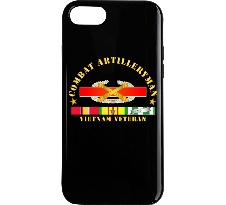 Army - Combat Artilleryman Badge - Vietnam Vet W Vn Svc Phone Case