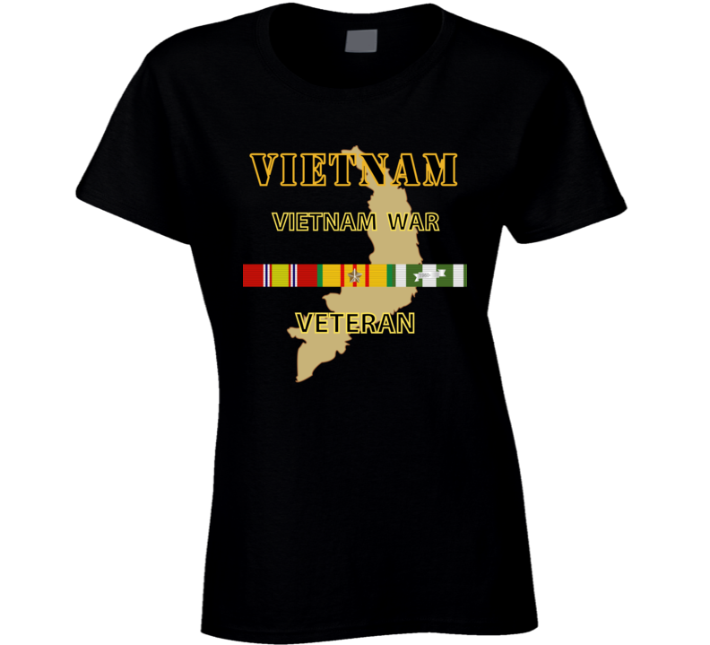 Vietnam War Veteran Ladies T Shirt