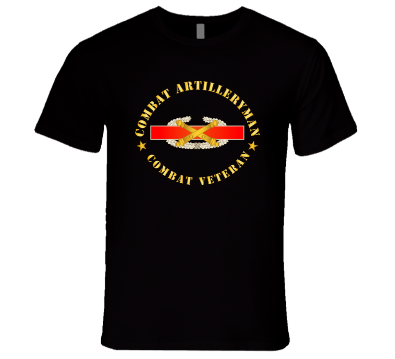 Army - Combat Artilleryman Badge - Combat Vet Premium T Shirt