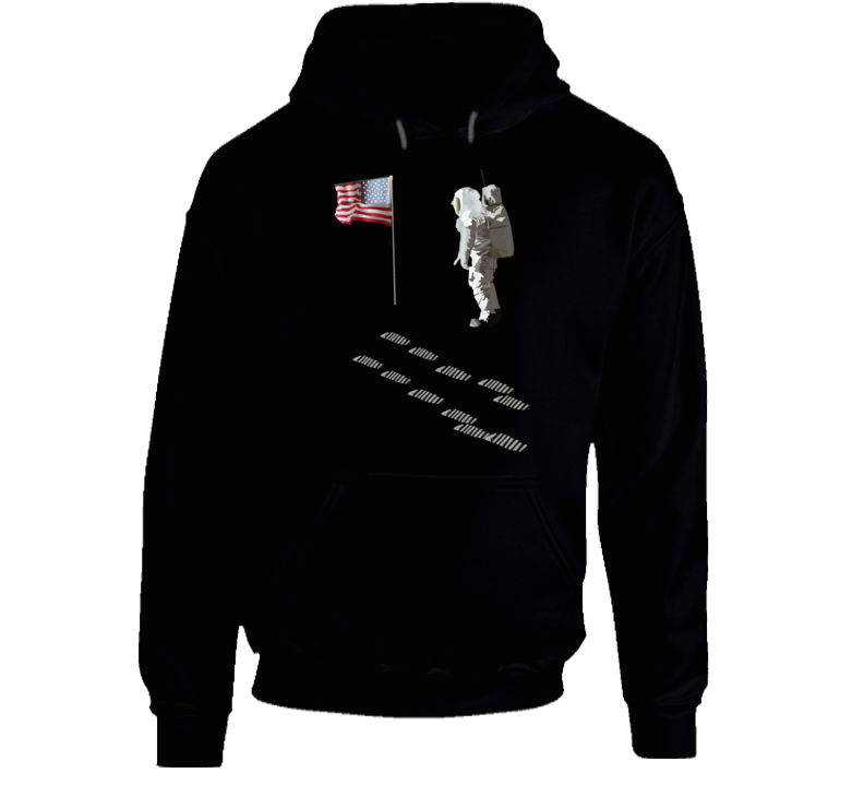 Space - Moon Landing Walk Hoodie