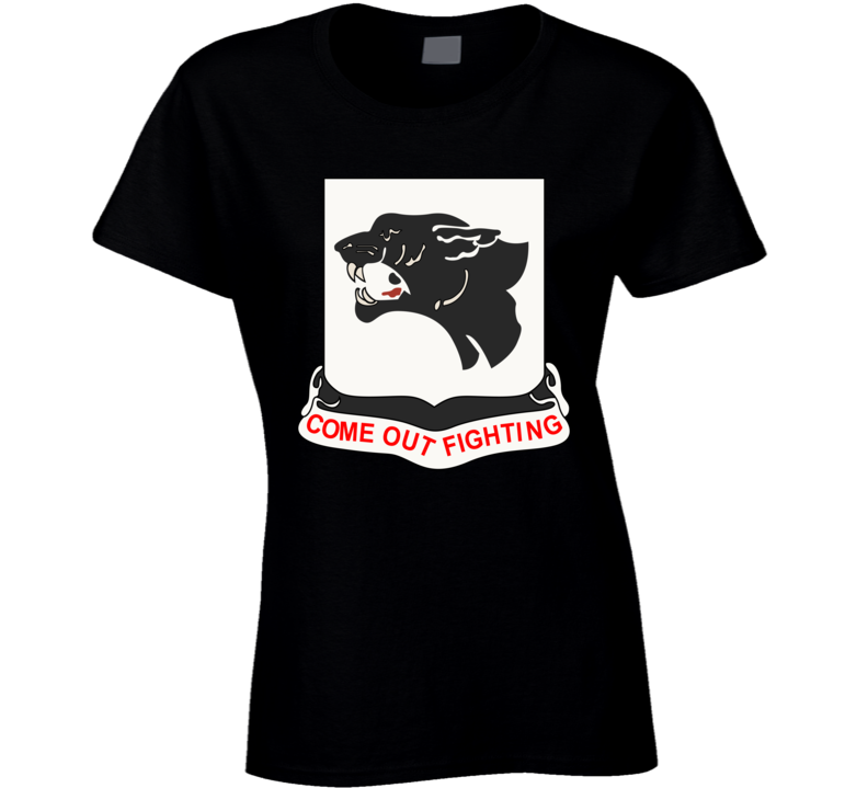 Army - 761st Tank Battalion - Black Panthers wo Txt Ladies T Shirt