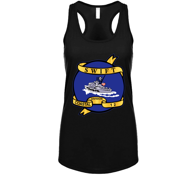 Navy - Vietnam Cbt Vet - Navy Coastal Div 12 - Swift Wo Txt Tanktop