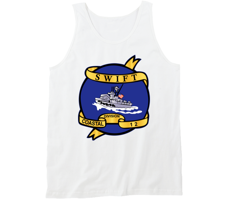 Navy - Vietnam Cbt Vet - Navy Coastal Div 12 - Swift Wo Txt Tanktop