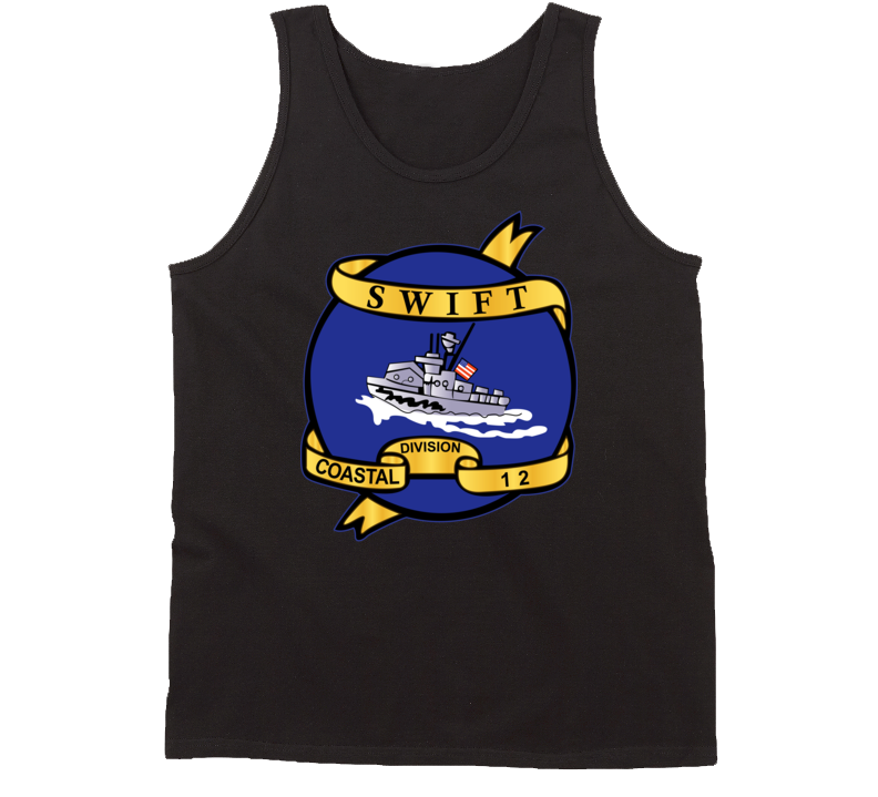 Navy - Vietnam Cbt Vet - Navy Coastal Div 12 - Swift Wo Txt Tanktop