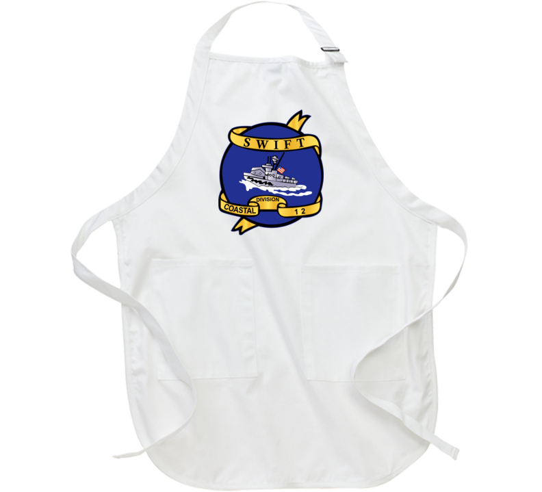 Navy - Vietnam Cbt Vet - Navy Coastal Div 12 - Swift Wo Txt Apron