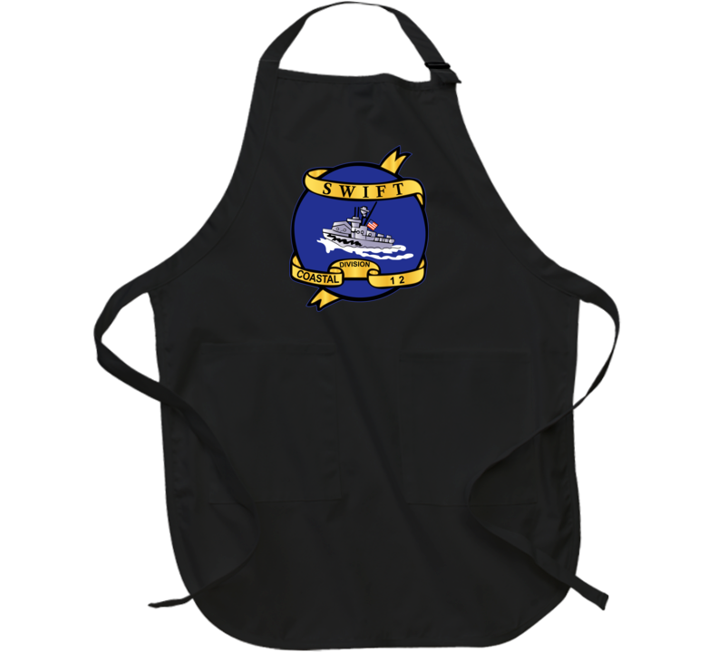 Navy - Vietnam Cbt Vet - Navy Coastal Div 12 - Swift Wo Txt Apron