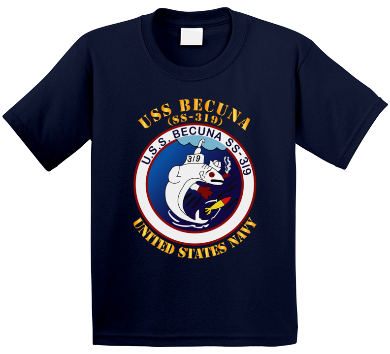 Navy - Uss Becuna (ss-319) T Shirt