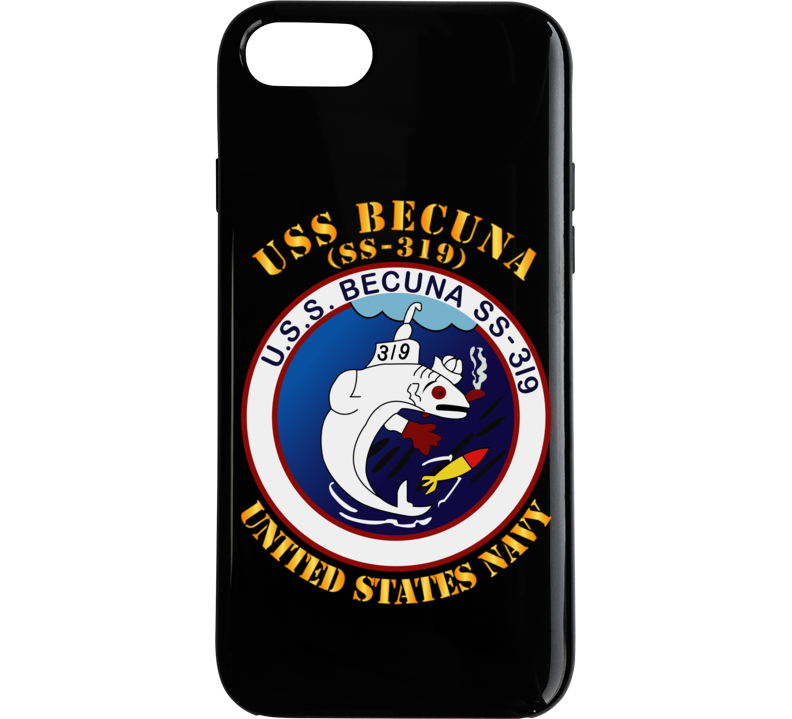 Navy - USS Becuna (SS-319) Phone Case