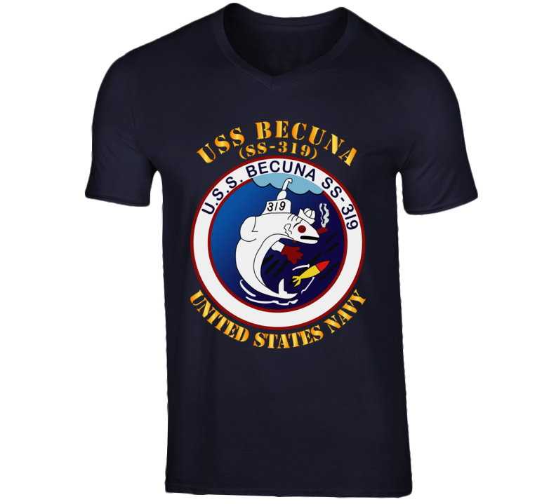 Navy - Uss Becuna (ss-319) T Shirt