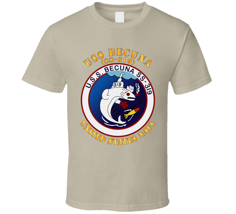 Navy - Uss Becuna (ss-319) T Shirt