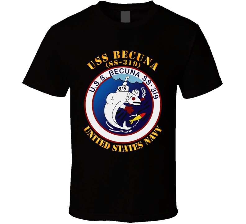 Navy - Uss Becuna (ss-319) T Shirt