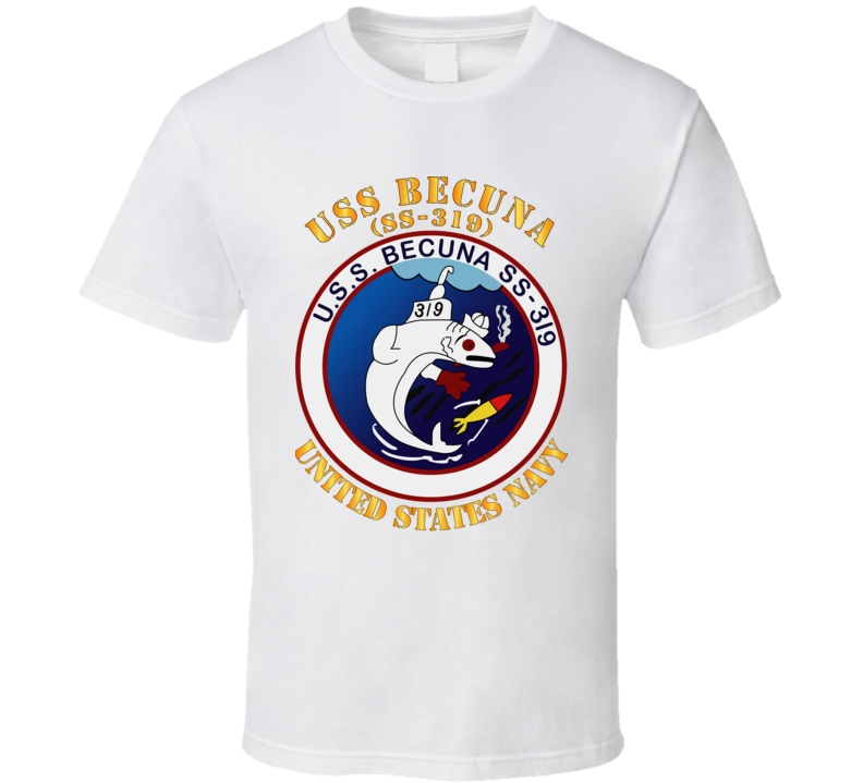 Navy - Uss Becuna (ss-319) T Shirt