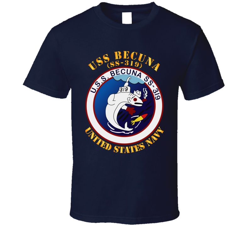 Navy - Uss Becuna (ss-319) T Shirt