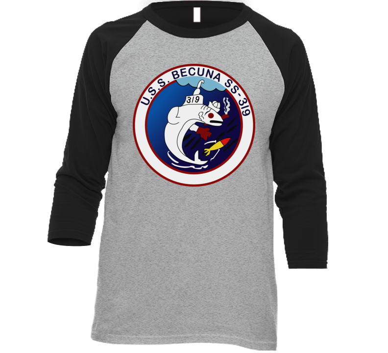 Navy - Uss Becuna (ss-319) Wo Txt T Shirt