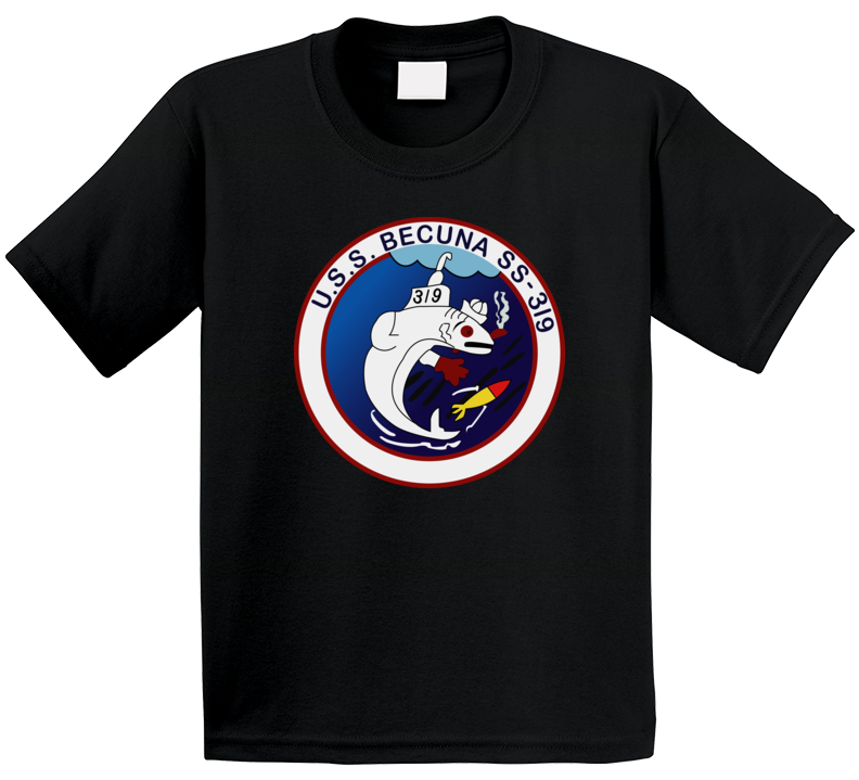Navy - Uss Becuna (ss-319) Wo Txt T Shirt