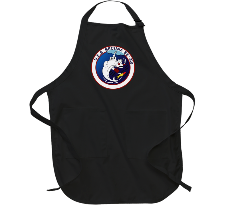 Navy - Uss Becuna (ss-319) Wo Txt Apron