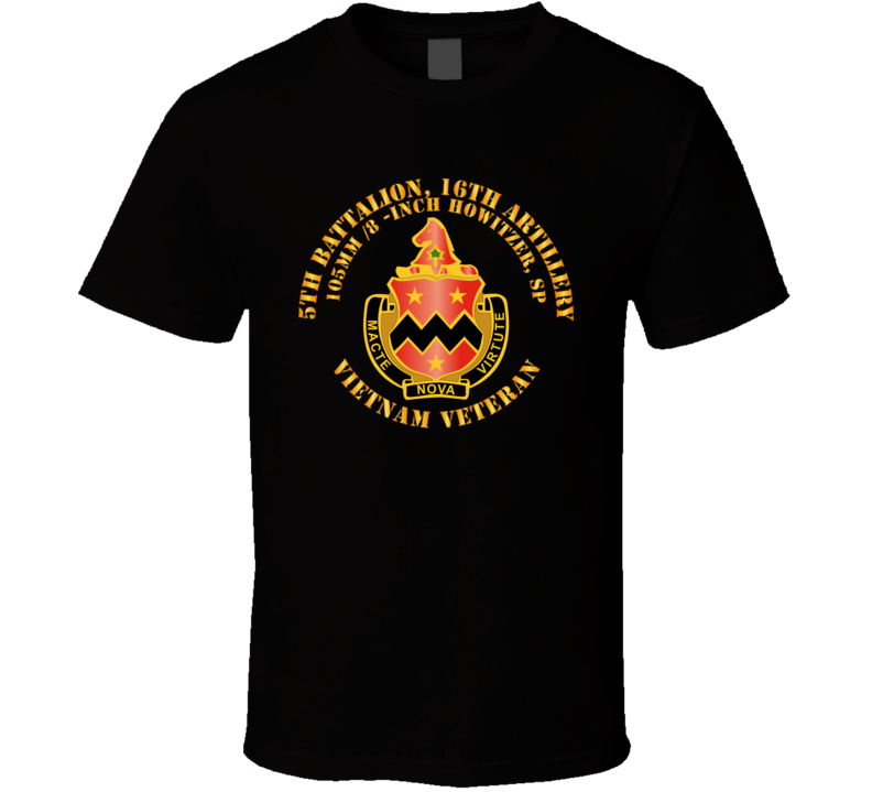 Army - 5th Battalion, 16th Artillery Without Svc Ribbon V1 T Shirt