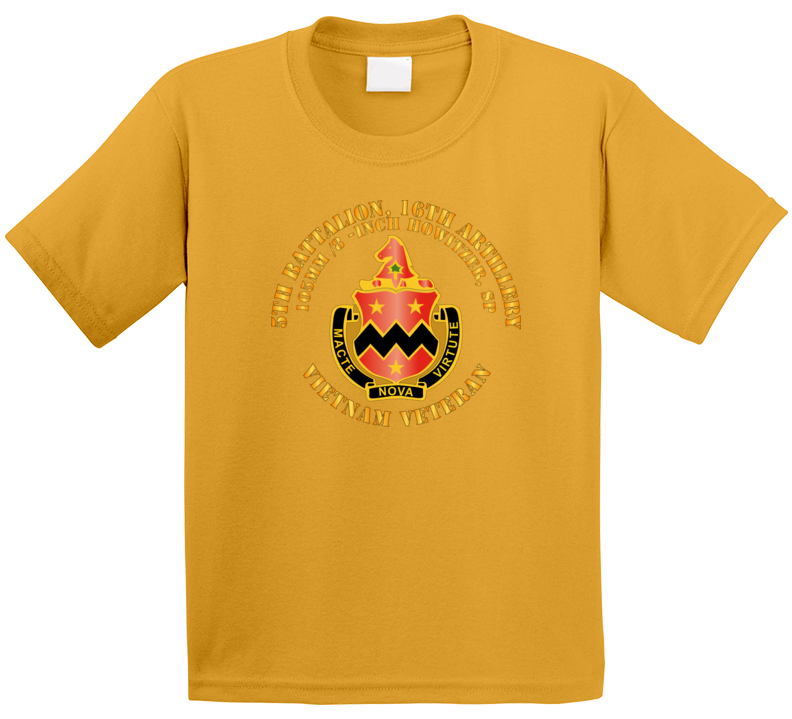 Army - 5th Battalion, 16th Artillery Without Svc Ribbon V1 Kids