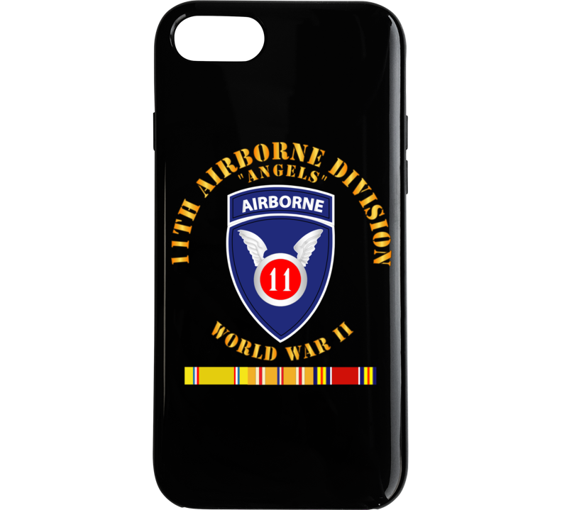 Army - 11th Airborne Division - Wwii W Pac Svc Phone Case
