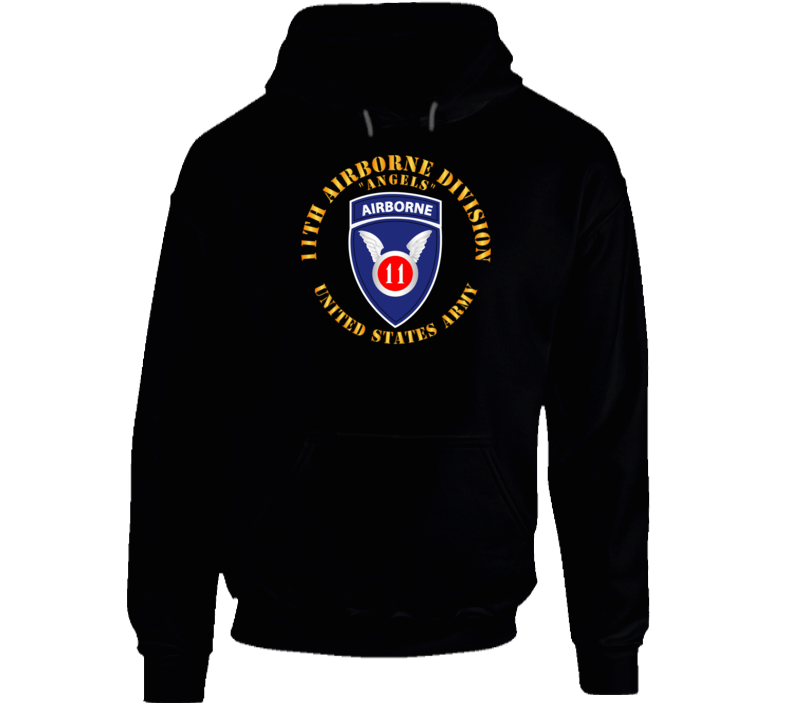Army - 11th Airborne Division - Angels Hoodie