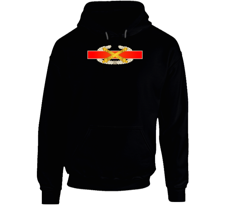 Army - Us Army Field Artillery Combat Artilleryman Badge Wo Txt Hoodie