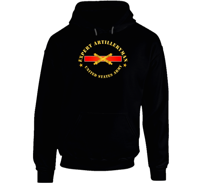 Army - Expert Artilleryman Badge Hoodie