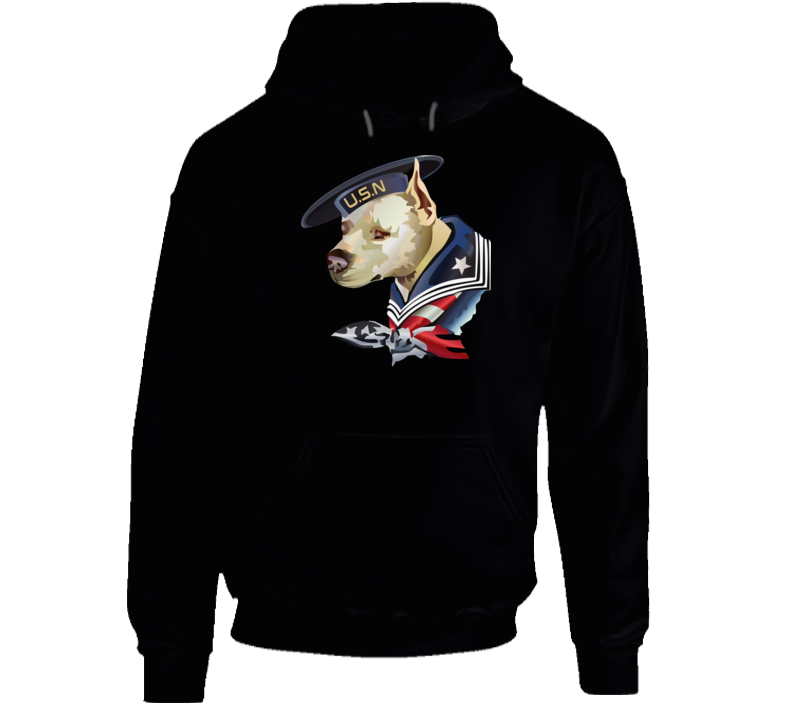 Navy - 1st Watchdog As The Navy Dog Hoodie