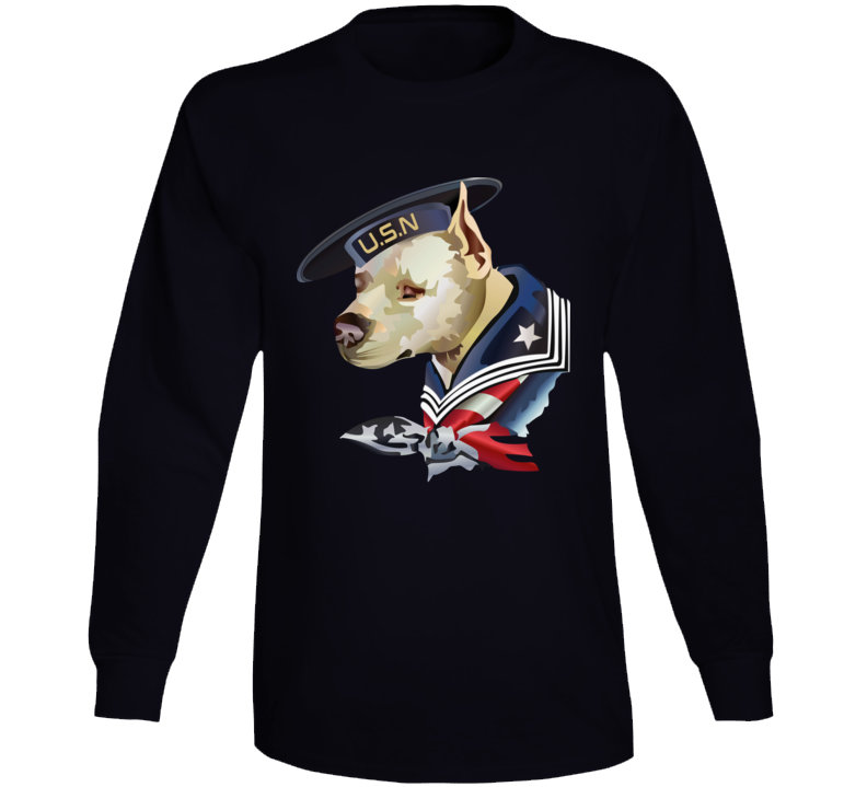 Navy - 1st Watchdog As The Navy Dog Long Sleeve