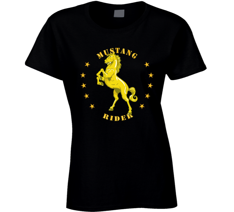 Animal - Mustang - Rider W Stars Ladies T Shirt