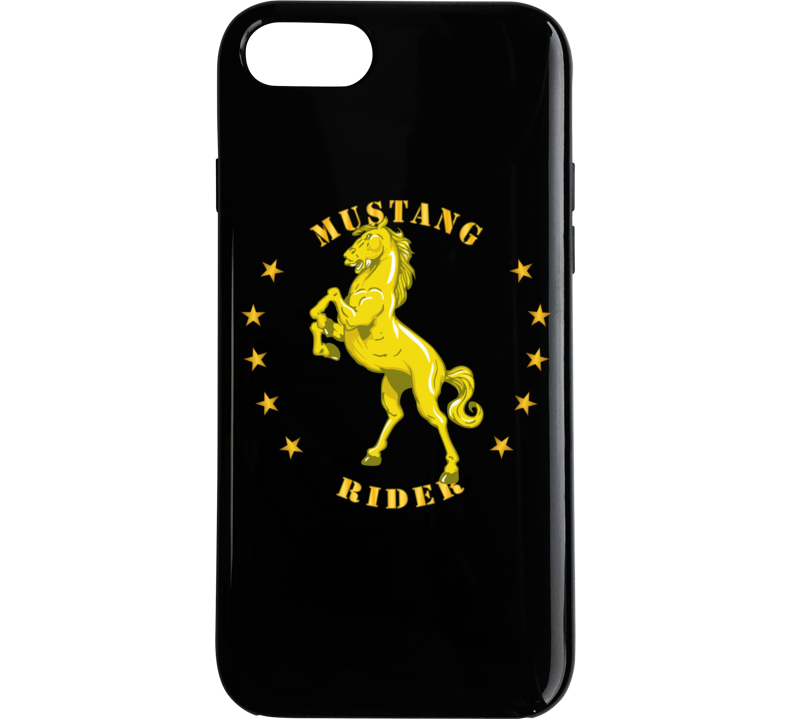 Animal - Mustang - Rider W Stars Phone Case