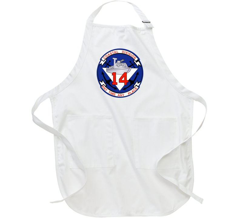 Navy - Vietnam Cbt Vet - Navy Coastal Div 14 Wo Txt Apron
