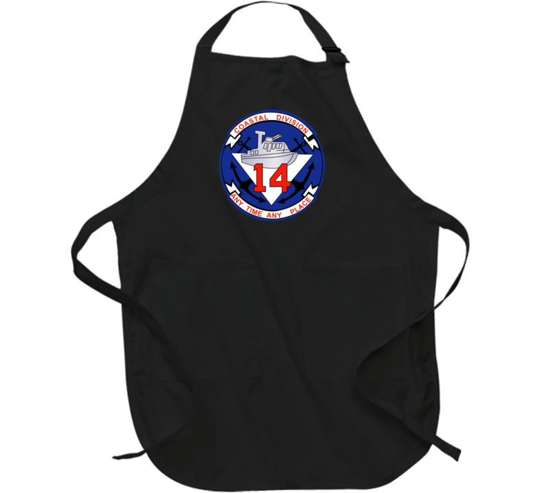 Navy - Vietnam Cbt Vet - Navy Coastal Div 14 Wo Txt Apron