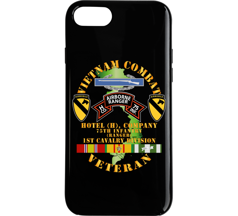 Army - Vietnam Combat Vet - O Co 75th Infantry (ranger) - 3rd Bde 82nd Airborne Divsi Phone Case